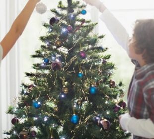 How to Make a Small Christmas Tree Look Bigger and Fuller Small Christmas